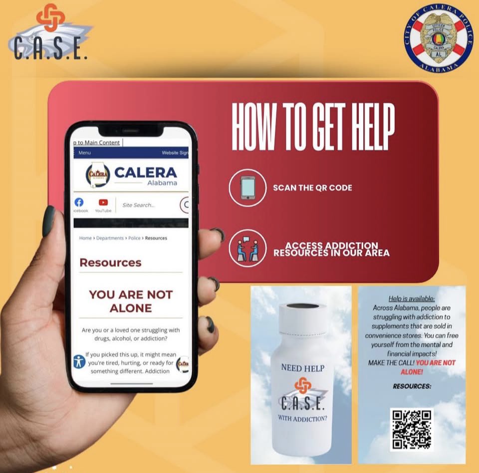 Calera Alabama Police Department tweet media