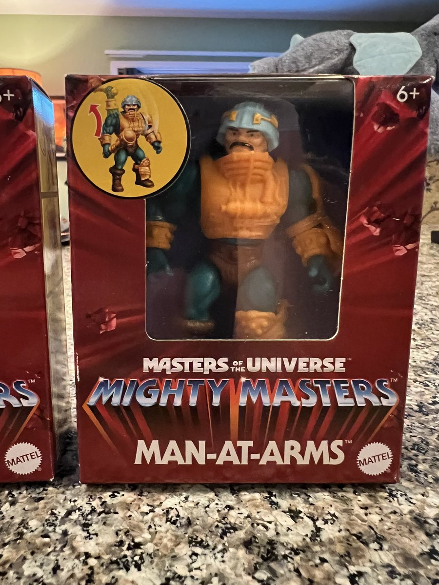 Toyhuntersholl2's tweet photo. Quick Walmart Run today and found the other 2 "Mighty Masters"!
Man-At-Arms & Beastman join the collection and I wonder if they'll do more....
#motu #mightymasters #hemanandthemastersoftheuniverse #beastman #mastersoftheuniverse https://t.co/RPLyrMk5z6