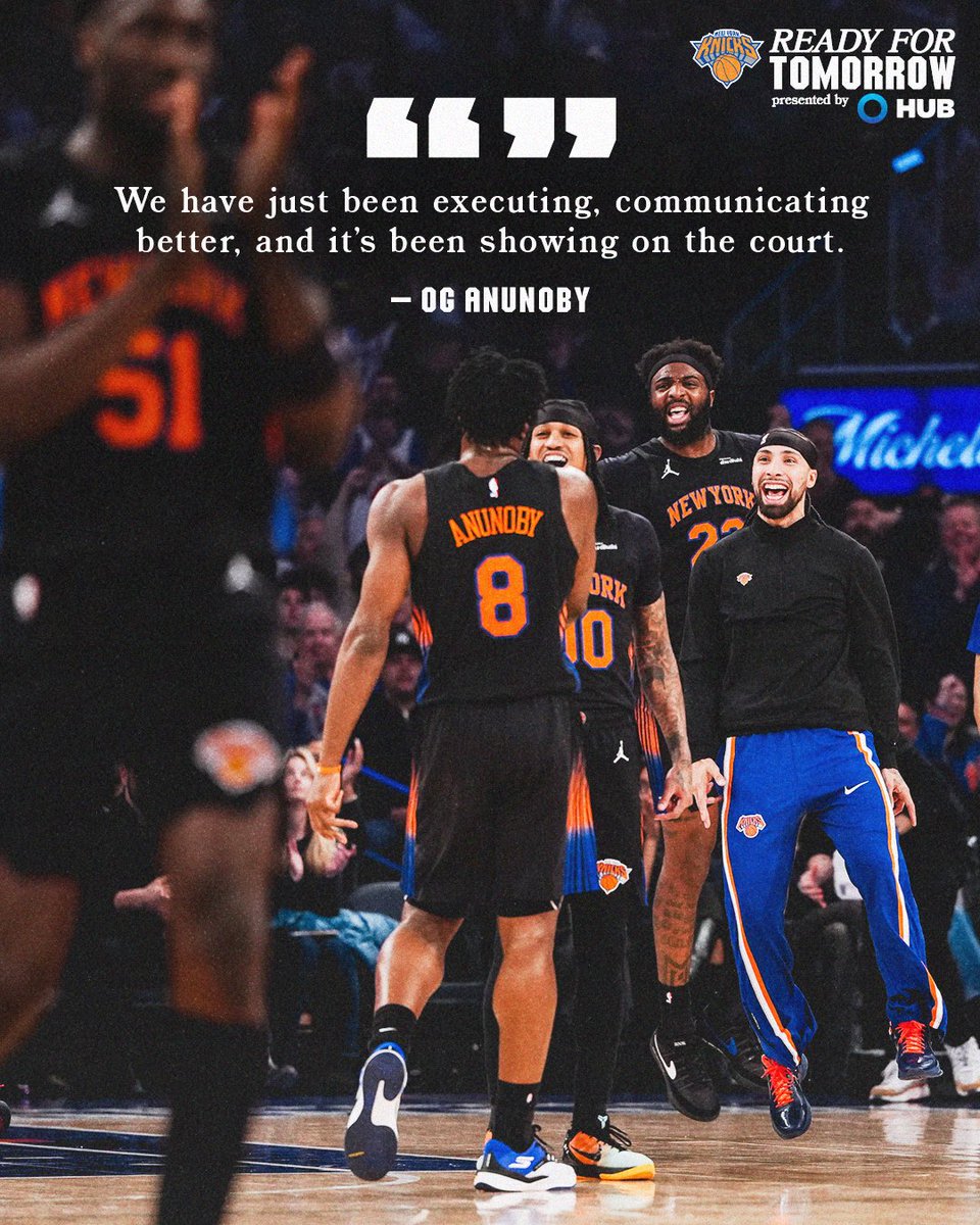 NEW YORK KNICKS tweet media