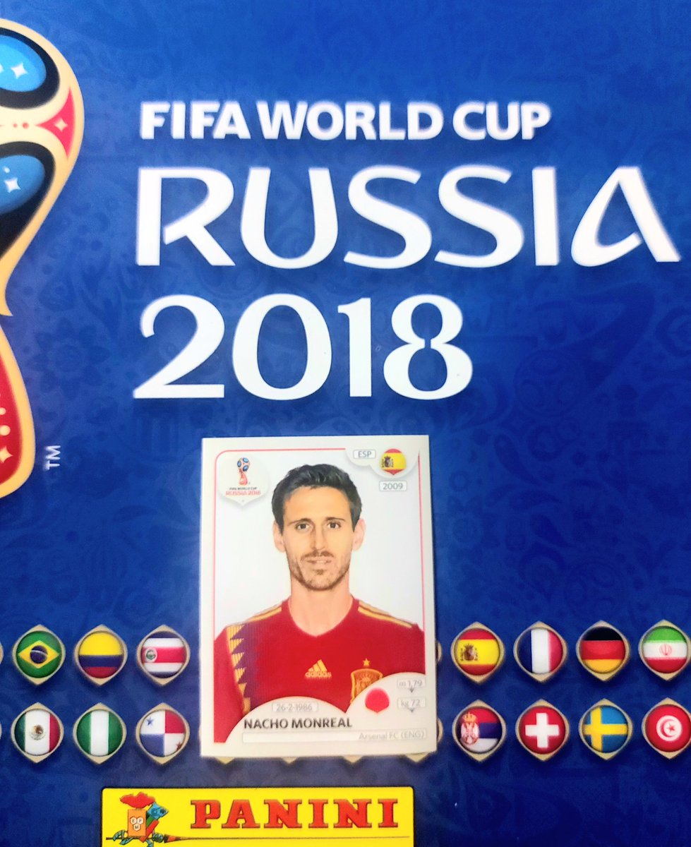 kromozalea's tweet photo. ⚽ Un rojillo mudialista en 2018 🇷🇺 
@_nachomonreal
#cromosrojillos ⤵️ https://t.co/xViVKQaj1u