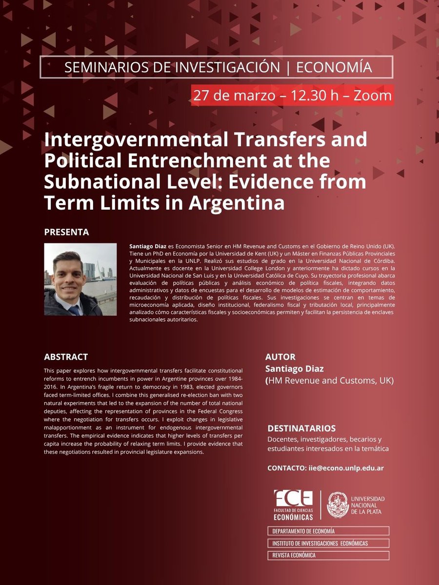 IIE - Instituto de Investigaciones Económicas tweet media