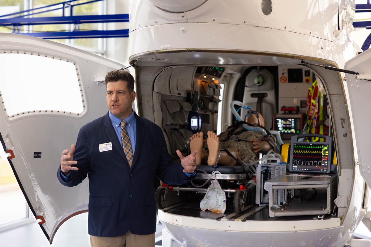 UTTyler's tweet image. Grateful to UT System Chancellor John Zerwas for spending the day with us and seeing firsthand the innovation and impact happening across UT Tyler as well as the exciting work ahead. #UTSystem #UTTyler