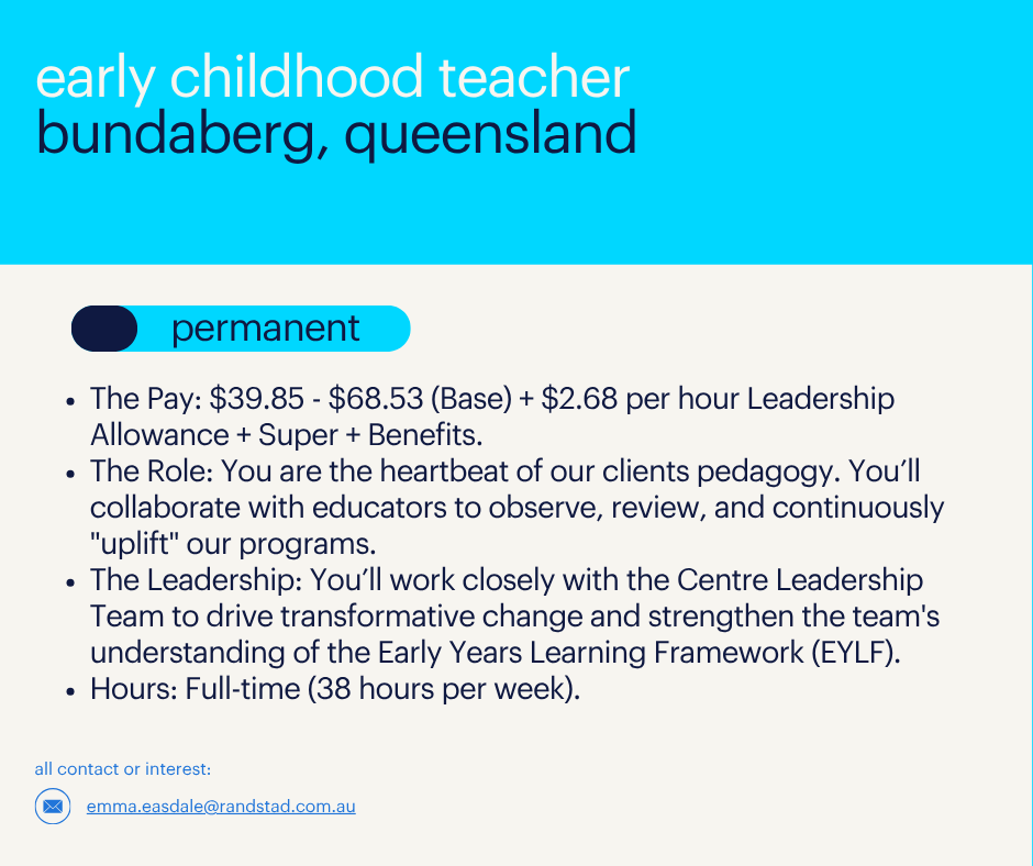 Randstad_Ed_Aus's tweet photo. For more information on this role:
📩 email emma.easdale@randstad.com.au
☎ call us on 1300 360 014
🔍 search our roles here https://t.co/ZUnVj7a08A

#education #schools #teachers #educators #randstadeducationau #randstadau #jobs #casual #permanent #partnerfortalent https://t.co/B6i5u5XvyA
