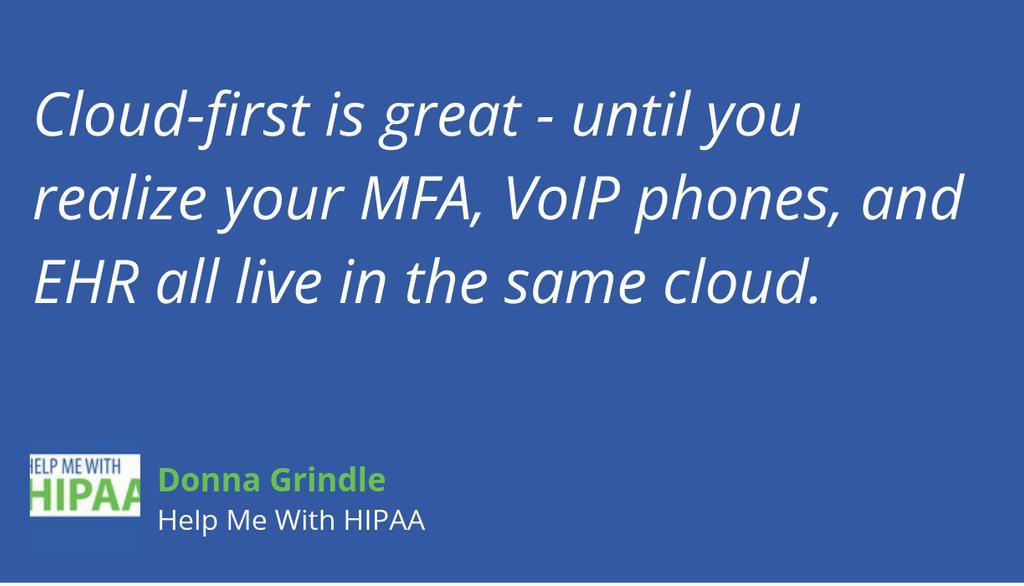 This week, we play a round of Digital Jenga and pull on the blocks no one thinks about - until they’re gone.

Read and listen 👉 lttr.ai/AphRz

#InfoSec #HIPAA
