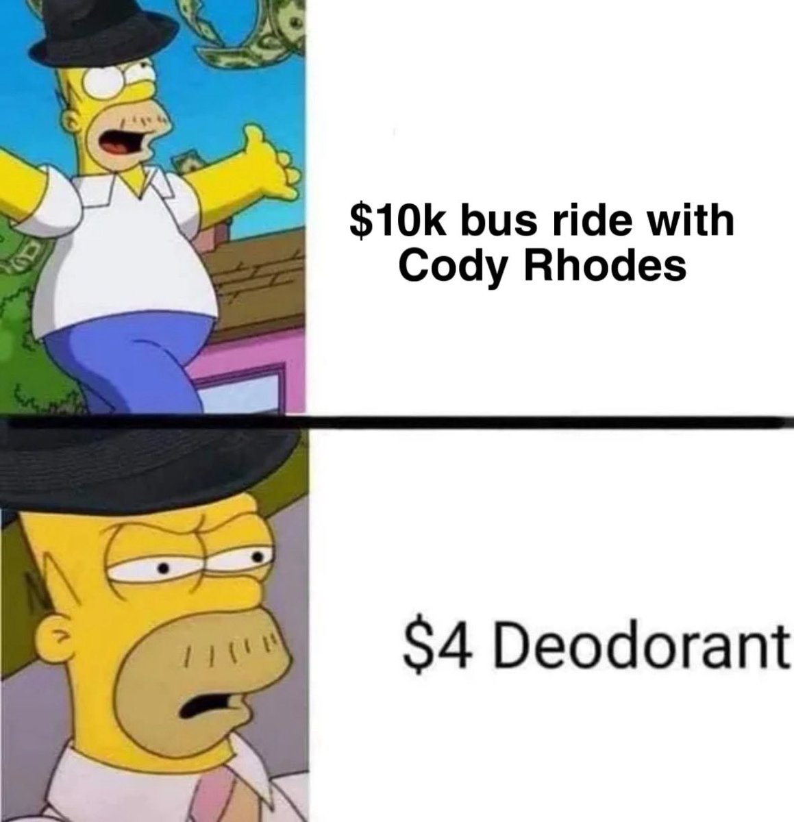 Simpsons wrestling memes tweet media