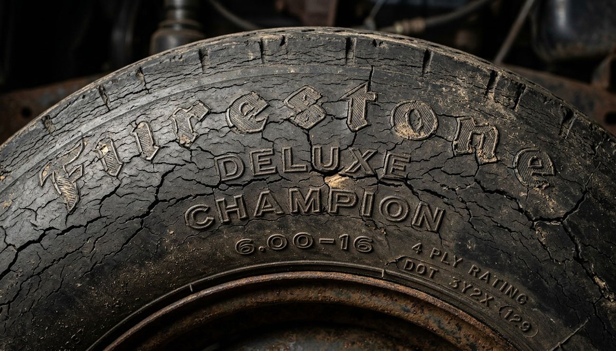 PerfPlusTire's tweet image. Your classic car's tires might look fine. They might not be. ⚠️

Age matters more than tread on vintage tires — and a stored tire still degrades.

Know the warning signs before you drive:
performanceplustire.com/Blog/are-vinta…

#ClassicCars #TireSafety #PerformancePlusTire