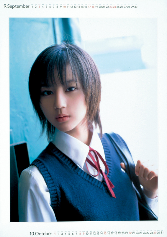 Memories of the Calendar】 #堀北真希 2006年 カレンダー ※ 当店で