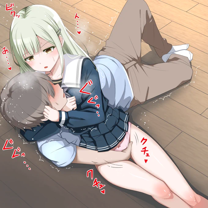 ご依頼作品を納品しましたので公開します #BanGDream #若葉睦 睦ちゃんがモブ男に、抑え込み技を極めているイラスト描きました!! 片手は抑え込めなかった様子です(>_<)