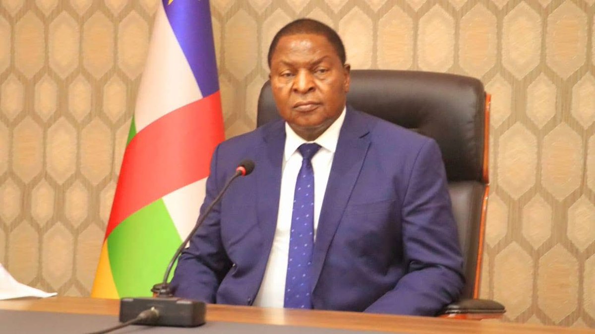 Faustin-Archange Touadéra tweet media