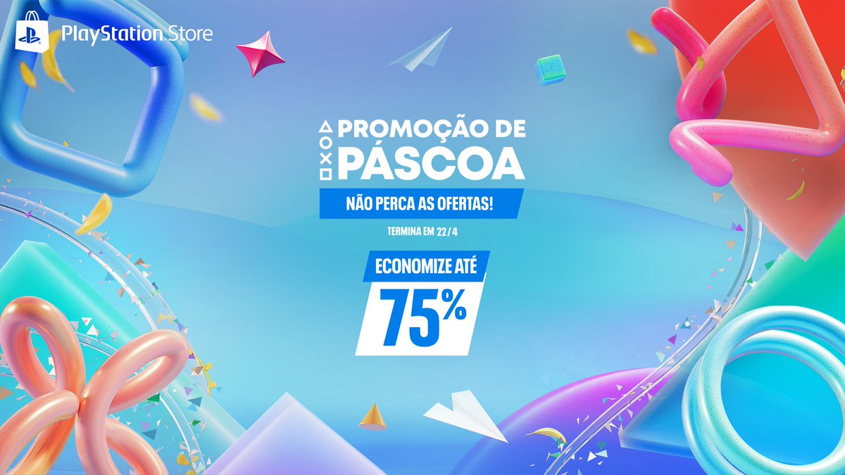 A Promoção de Páscoa da PlayStation Store começa hoje.
Saiba mais: play.st/3PJ3SrE