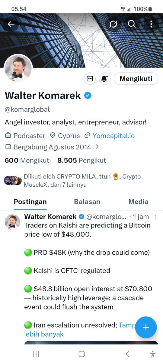 DuitXCrypto's tweet photo. @ScottLEOWarrior @komarglobal Done https://t.co/0gxk8cpeBi
