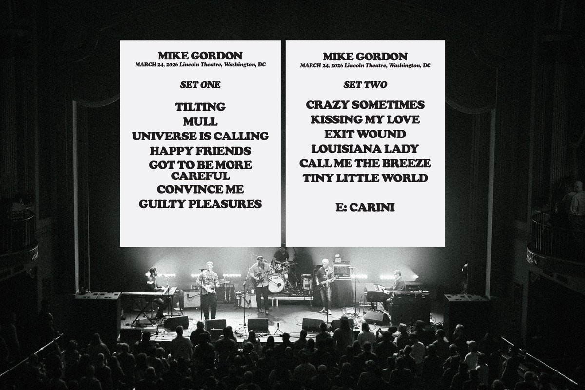 Mike Gordon tweet media