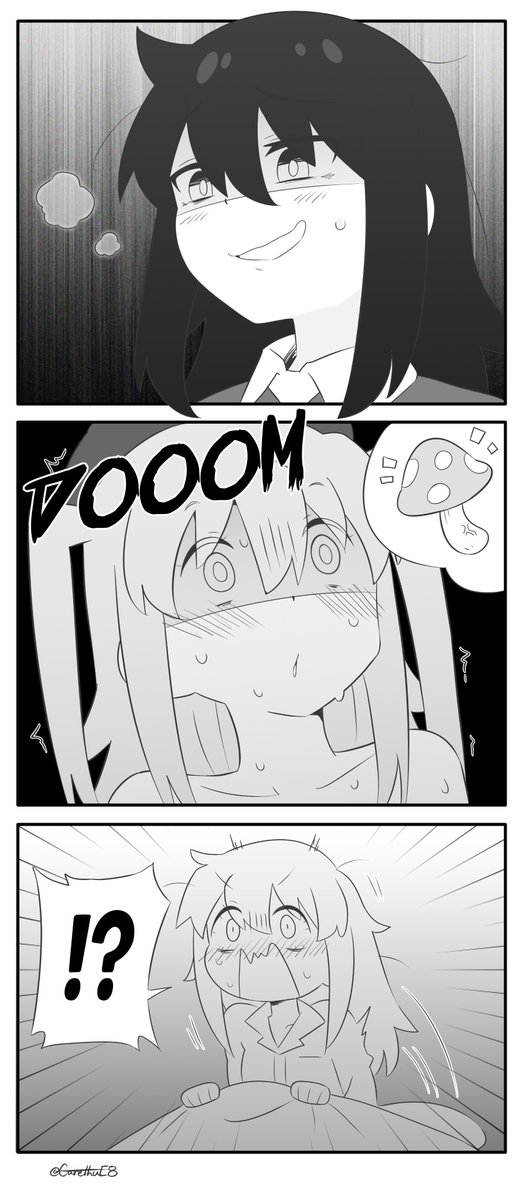 GarethuE8's tweet photo. Based on chapter 237-5 (Christmas special)
#watamote https://t.co/t4QNV0BVDw