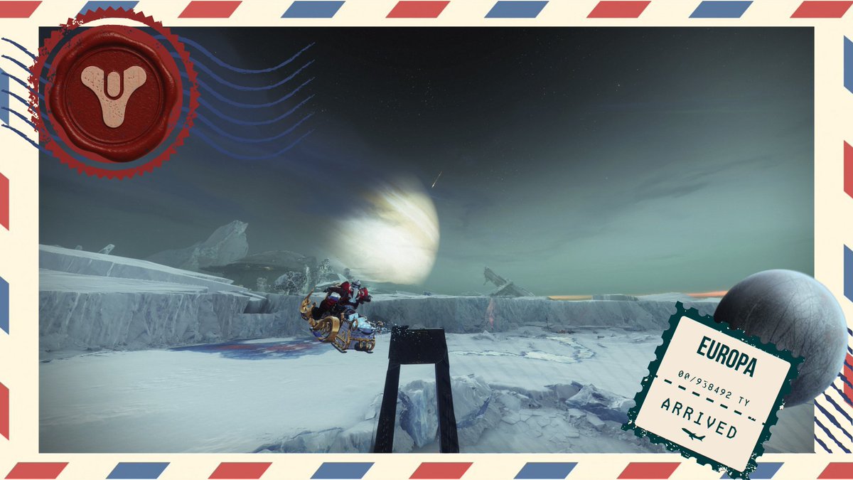 Postal directa desde Europa 🎅🌑! 
Yamx#0589
#RenegadesPostcard #Destiny2 #destiny2thegame