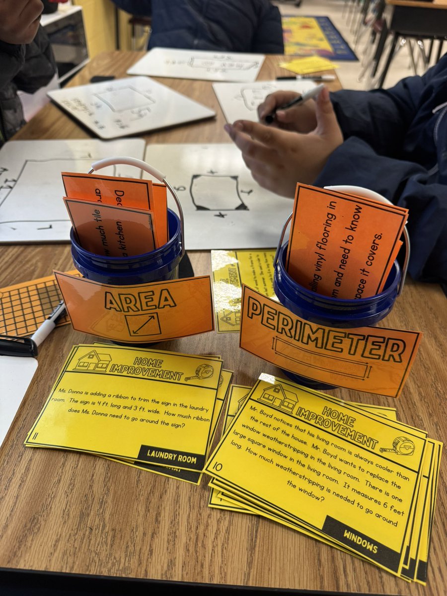 PowellinPrimary's tweet photo. It’s not about memorizing formulas—it’s about understanding.
Real-world area & perimeter tasks = deeper thinking, stronger connections, and math that actually makes sense. #MathIsMyJam https://t.co/iG1qW4qPpM