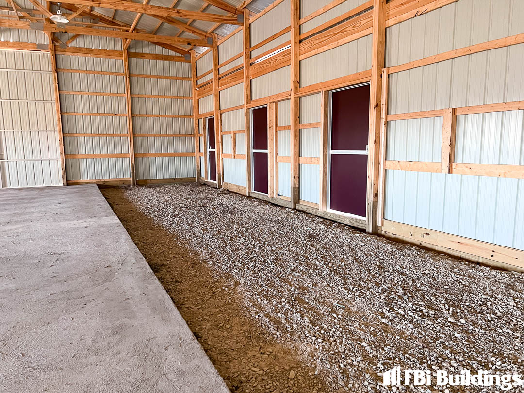 This 42' x 72' x 14' horse barn in Lafayette, Indiana, was designed for both horses and owners. 🐴 #WhatWeBuildWednesday

Custom features include (6) stalls with 4’ x 7’ Dutch Doors, (2) 6’ x 40’ lean-tos and (2) 12’ x 14’ EasyMotion Sliding Doors.

hubs.la/Q045Nw6-0