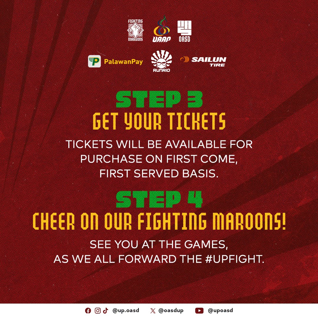 UP Office for Athletics and Sports Development tweet media