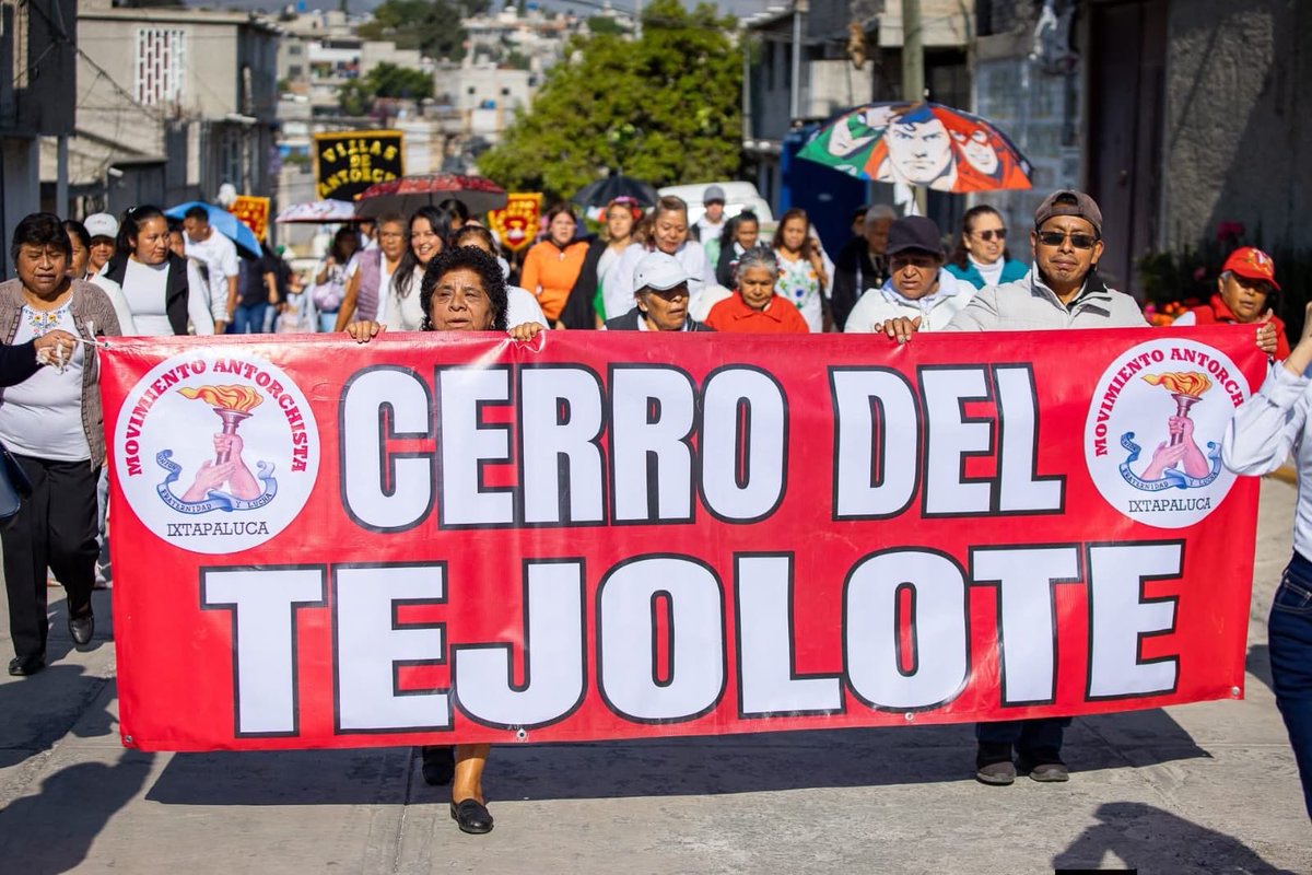 HersiliaCM's tweet photo. Huitzilan, Tejolote y Clara Córdova celebran años de lucha y organización. #ElPuebloUnidoProgresa https://t.co/cweBGK1OTX