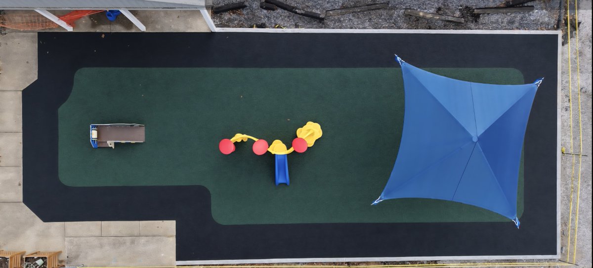 PTSurfacing's tweet photo. Are you interested in new playground flooring? We've got options! Contact our professionals to discuss your ideas now: https://t.co/yZFWmsev8D

#ProTechsSurfacing #Safety #SafetyFirst #PlaygroundSurfacing #PlaygroundFlooring #Douglasville #Marietta #PIPRubberSurfacing #Suwanee https://t.co/szp3WNPTE3
