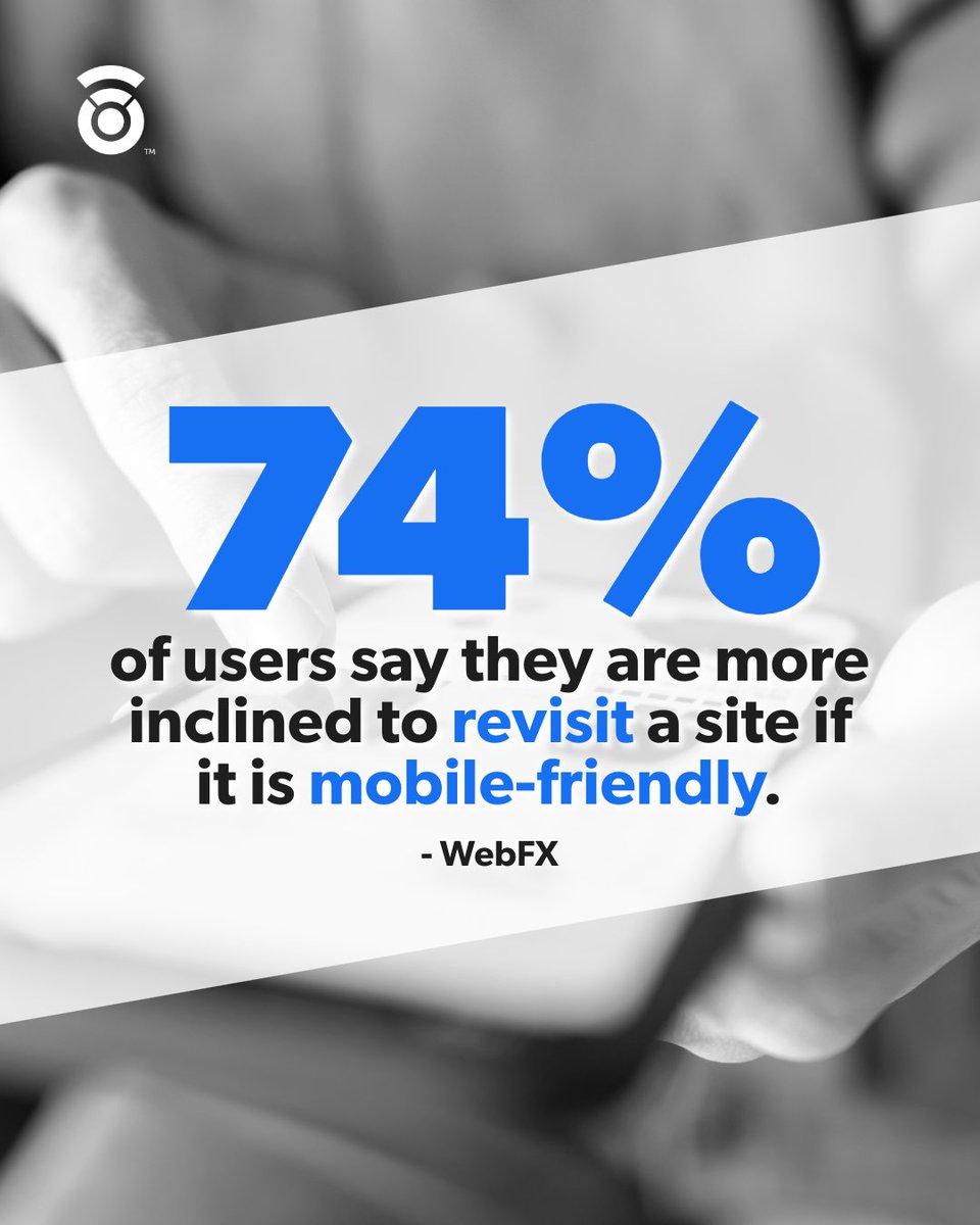 getsosh's tweet image. Great mobile design = positive experience = returning customers!

If you need to revamp your site for mobile, we can help.

getsosh.com/contact-us 

#marketingstats #mobilefriendly #userexperience #businesstips #UX