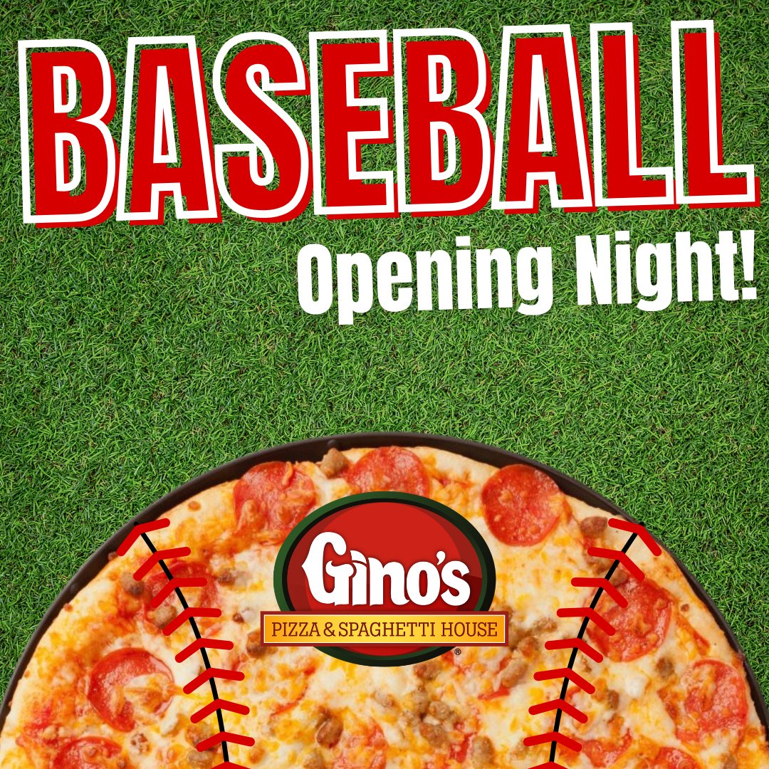 GinosPizzaWV's tweet image. ⚾️The #boysofsummer are back! Enjoy the big game with our great specials! 📲orderginos.net
#GinosPizza #dinnertimeideas #FoodiesOfInstagram #MLB #RelaxAndUnwind #baseball
