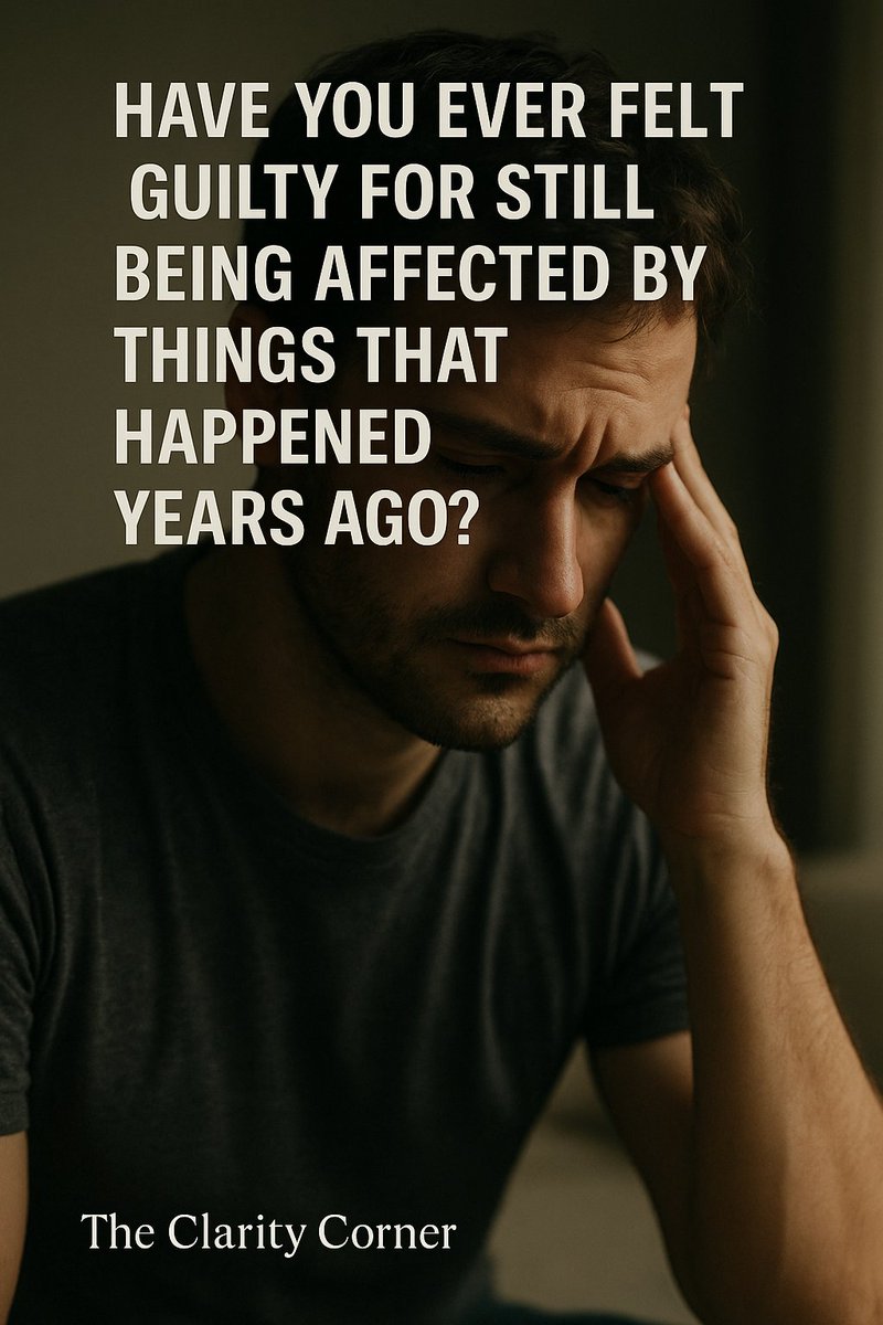 claritycorner_'s tweet photo. Guilt lingers like a shadow, haunting us with memories. Isn't it human to carry echoes of the past? Embrace healing, not the timeline. #HealingJourney #EmotionalGrowth #LettingGo https://t.co/h4UJ2dVSwx