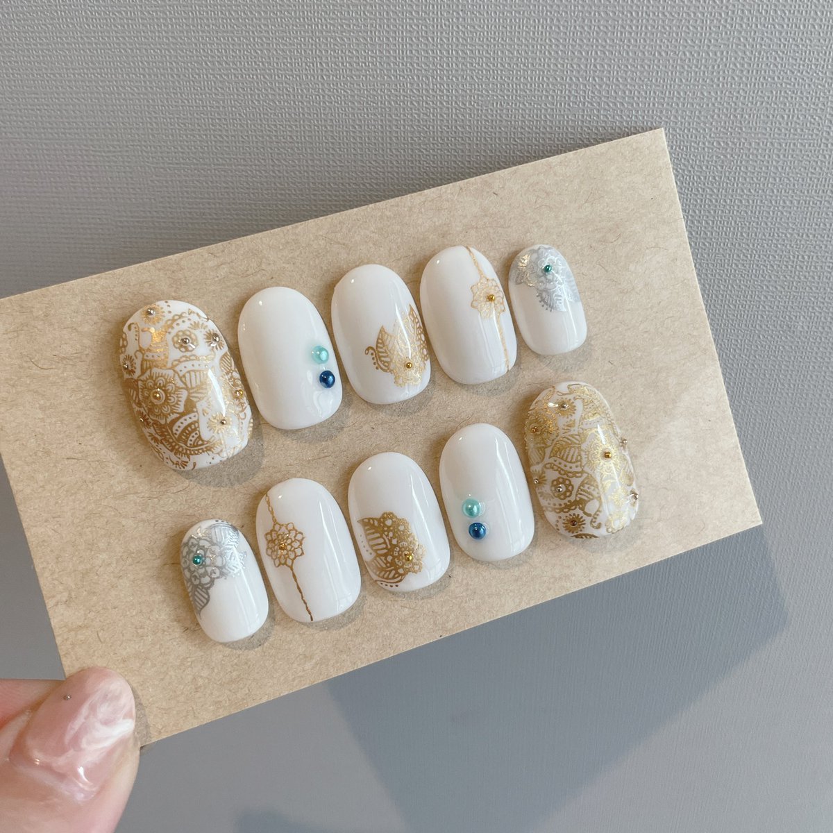 しろくまnail tweet media