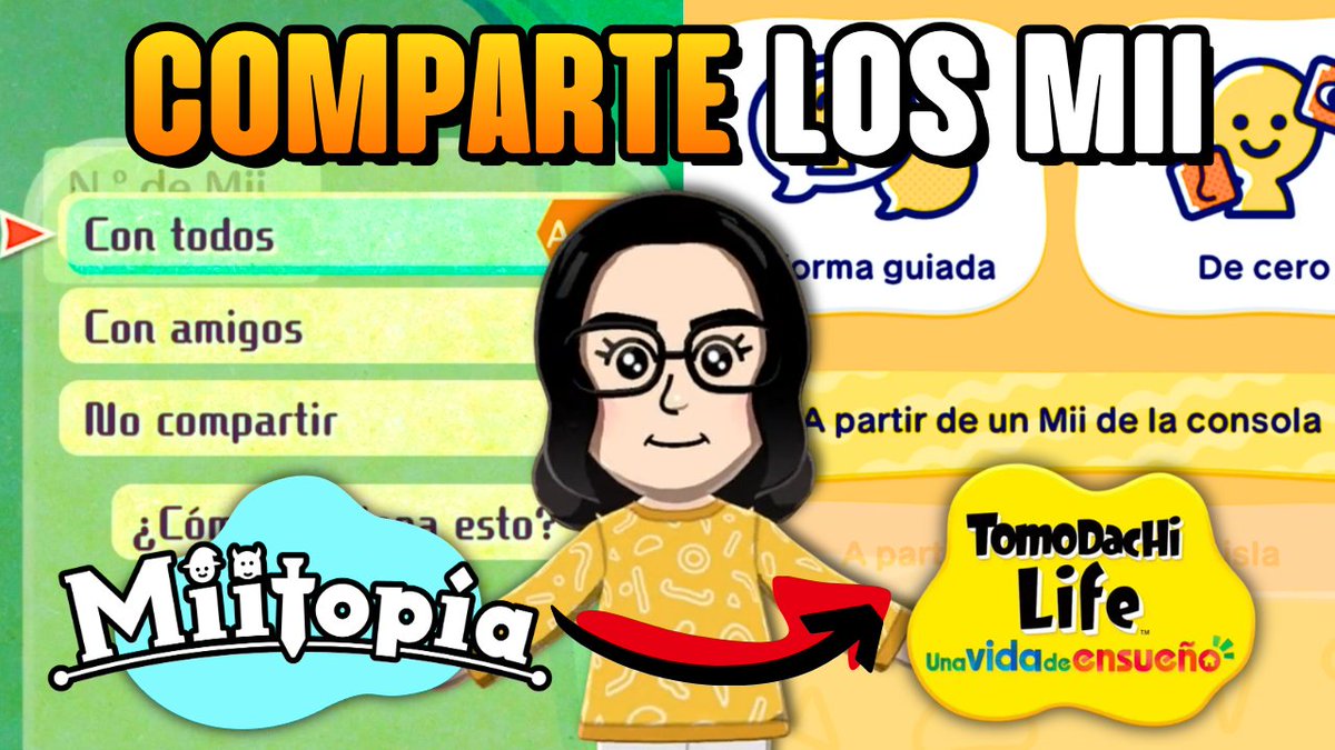 Con la gente de mi comunidad hemos encontrado una forma de compartir los miis del Tomodachi!! Os pongo un tutorial aquí abajo ⤵️ 

Gracias <a href="/LilMariu/">LittleMariu ~</a> por la ideaza 🫶