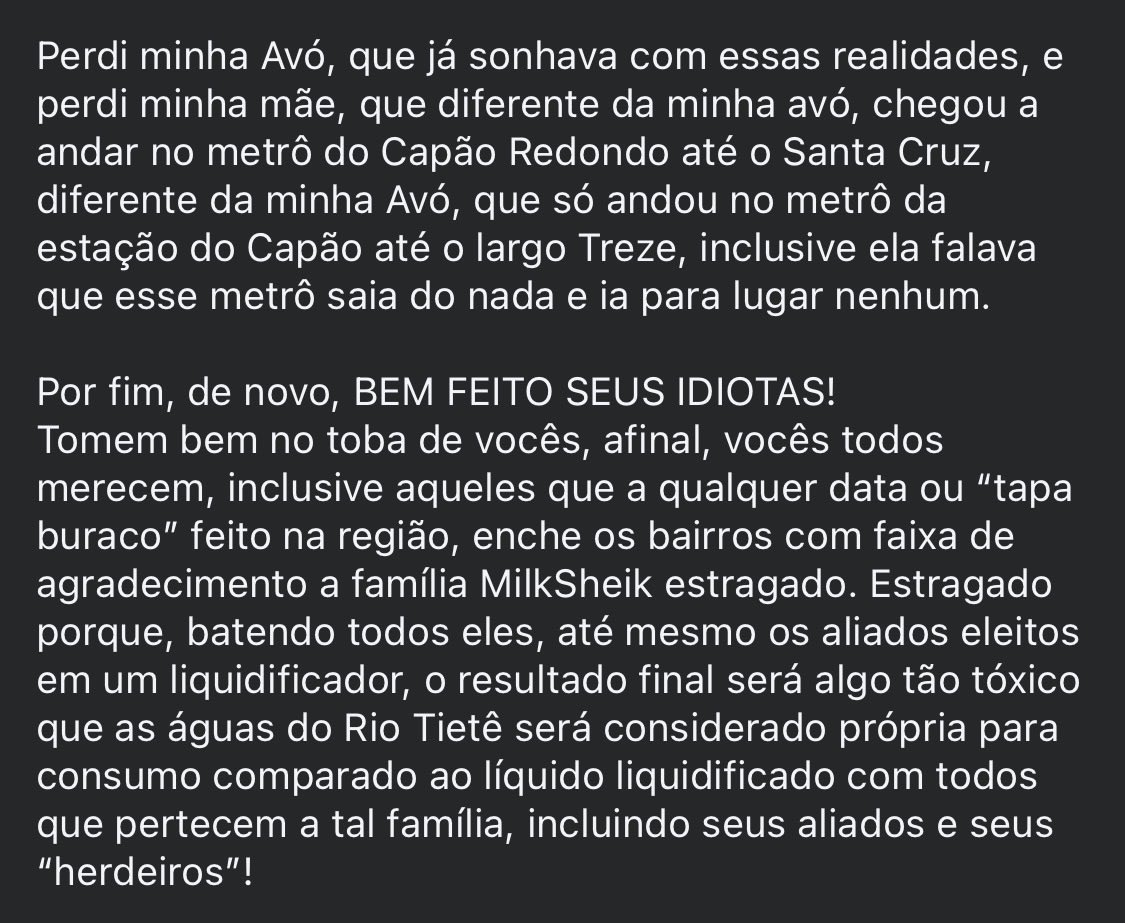 FMLSethSP's tweet photo. Cancelamento da duplicação da Estrada do M Boi Mirim… 
#DeuNoSPTV2 https://t.co/tuRjaKuS3Y