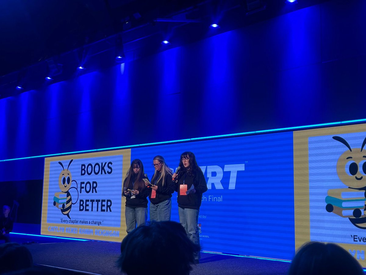 MrMcAloonBusEd's tweet photo. 👏 Very proud of our outstanding pupils @johnpaulacademy who finished runners-up in the START Final tonight. 

The pupils launched their social enterprise Books for Better which aims to create a mobile library to tackle the literacy challenges faced by children in GCC. Well done! https://t.co/g6YdKlRGdq