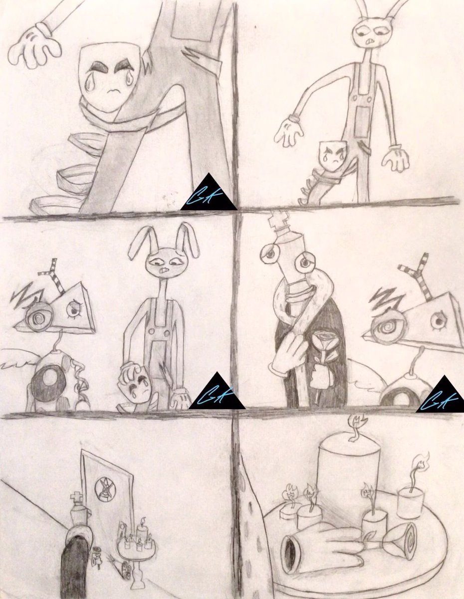 One of my old comics from the pilot days #tadc #ribbun #kaufmo