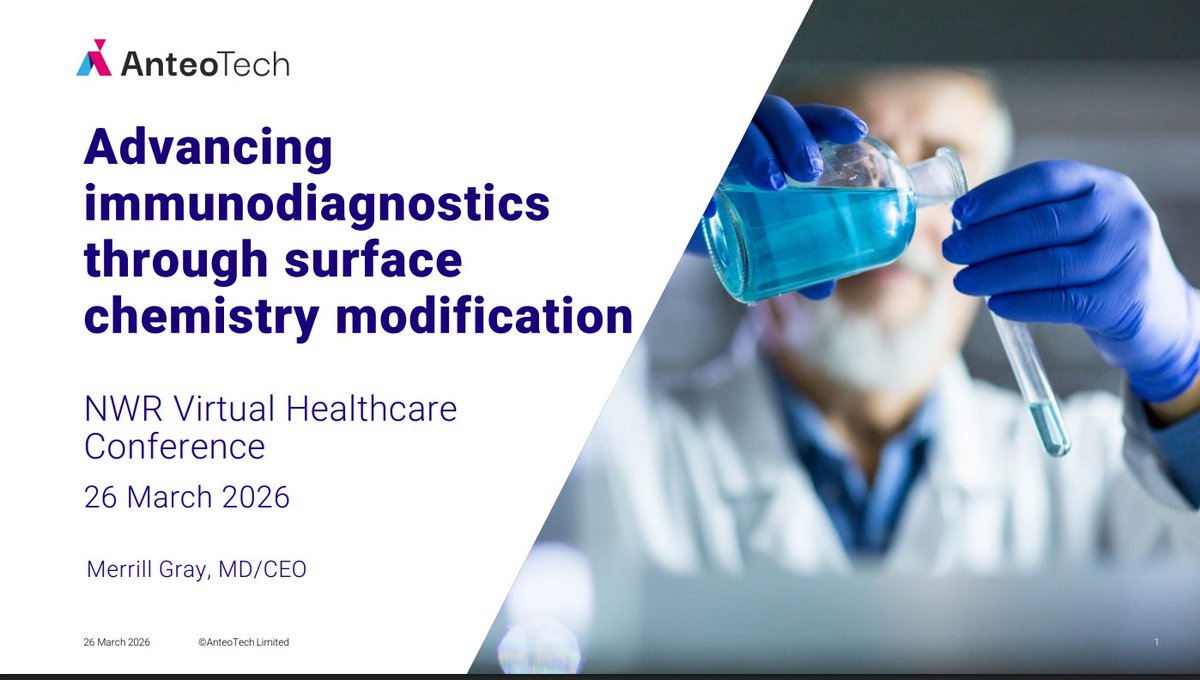 AnteoTech Ltd tweet media