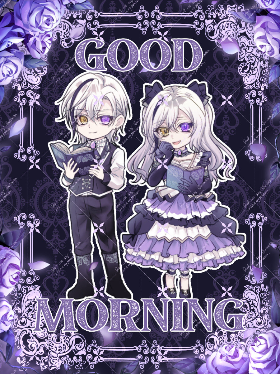 リシアント06 🔲🟣@準備中・立ち絵公開チャレンジ tweet media