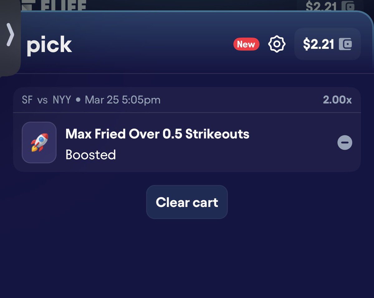 Wu_559's tweet photo. @fliff Can’t uses boosts because I need 2+ picks but boosts can’t be combined with other picks. 

This is ridiculous. Fliff sucks now in California. 🤦‍♂️ https://t.co/l3ATY92RbJ