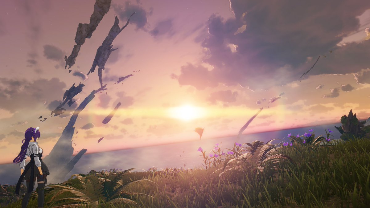 とある日に撮った風鳴りの渓谷での風景SS。
ここから見る夕日がとても綺麗だったので

#スタレゾ #スタレゾSS