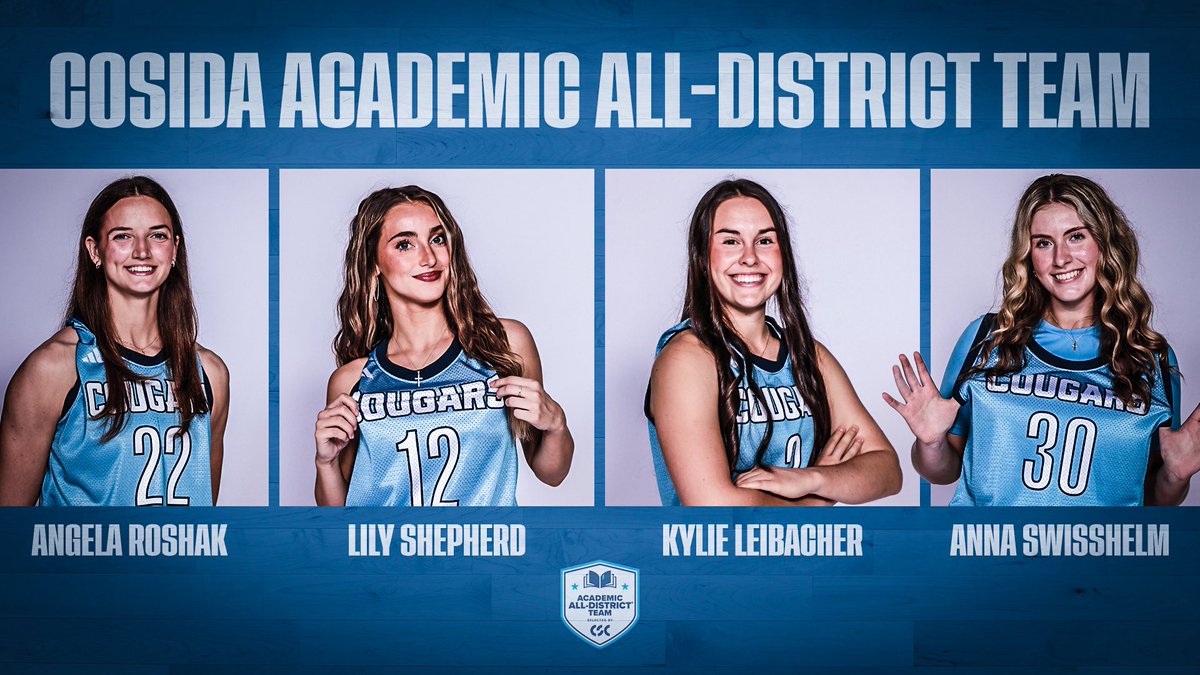 MVNU_WBB's tweet photo. We are extremely proud of the work that our four CoSIDA Academic All-District Team honorees did in the classroom this season 📚 Congratulations Angela, Lily, Kylie, and Anna 👏👏👏 https://t.co/ukqM1T21DB