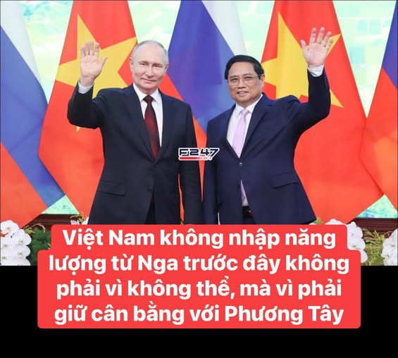 HTon199542's tweet photo. Chuyến thăm của Thủ tướng Phạm Minh Chính tới Nga sắp tới hứa hẹn đi sâu vào vấn đề năng lượng. Không chỉ là nghi thức ngoại giao, đây là thách thức sống còn cho nền kinh tế Việt Nam đang phát triển nhanh chóng. https://t.co/o3im8xdks4