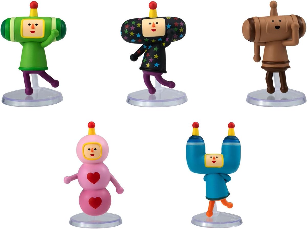 Well that's a nice surprise, seems there's another series of the Katamari gacha. Just grabbed a full set off Amazon J for 2700yen which isn't too bad at all. Glad they made some more for the series😊