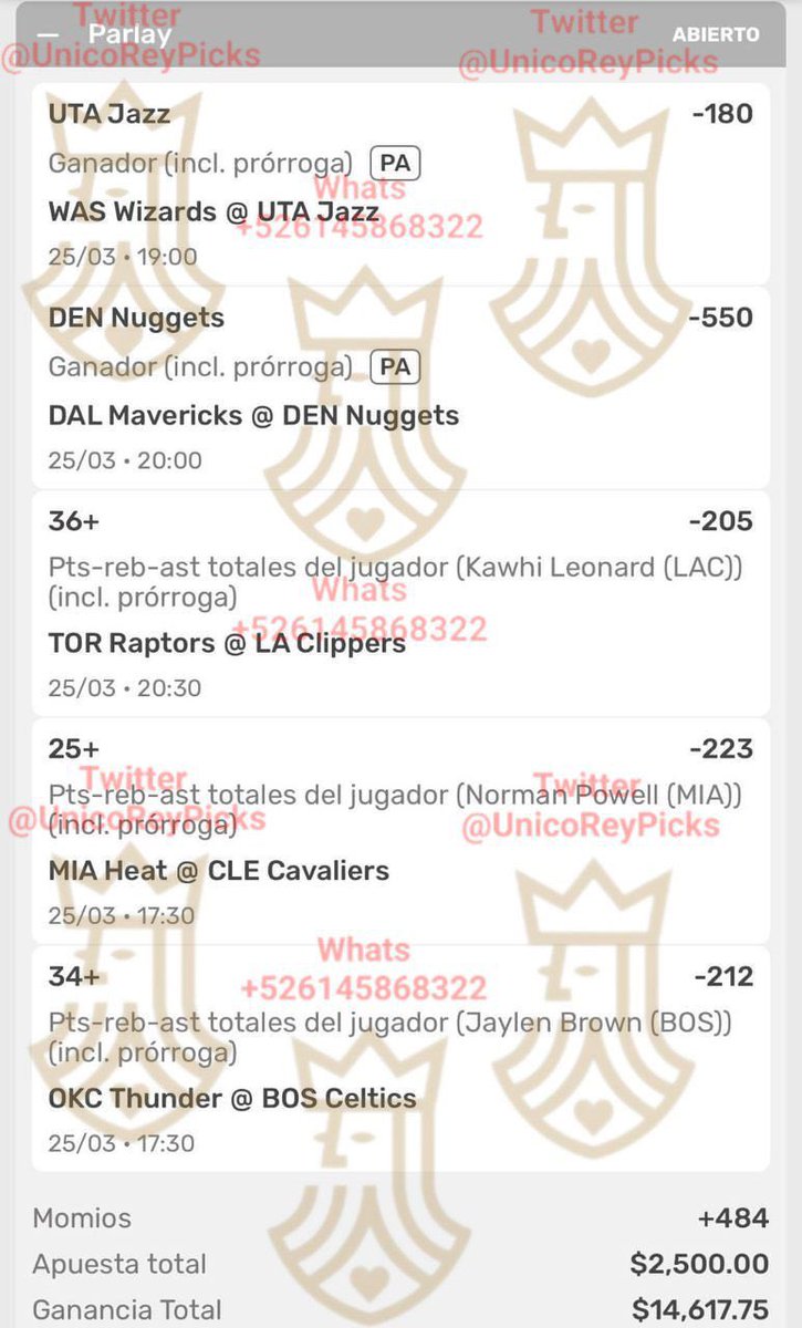 La Zona Elite Picks tweet media