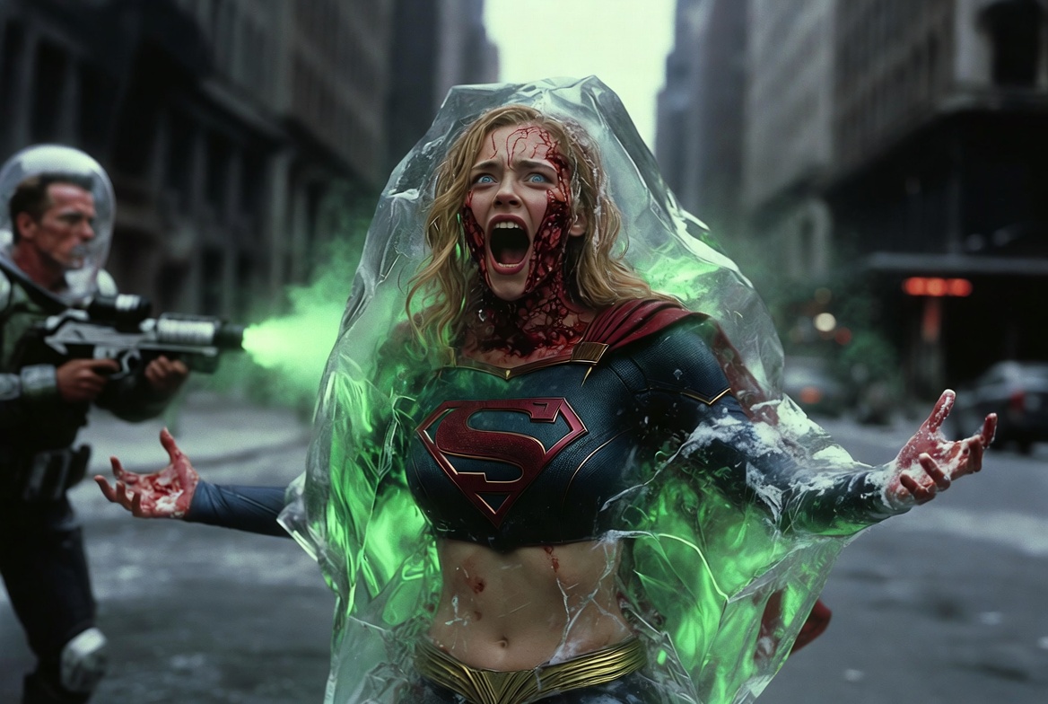 RaphaelSharpeX's tweet photo. Post your RYONA (superheroine defeated) art. In the replies or QT.
#ryona #supergirl #mrfreeze #dccomics #dccomicsfanart #guro #superheroine #heroines #supergirlcosplay #deathscene #deathofsupergirl https://t.co/6FpWsHxJbR