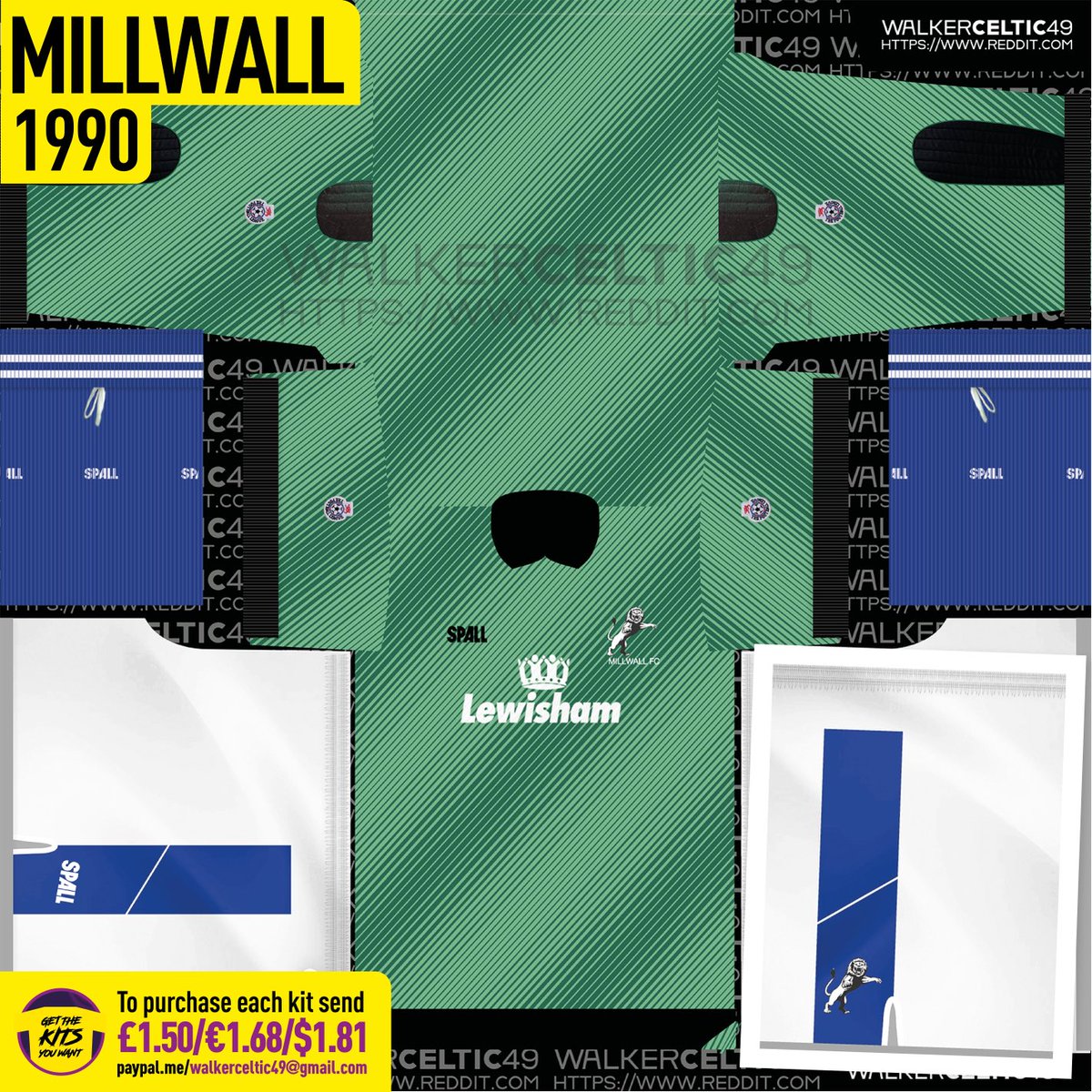 walkerceltic_49's tweet photo. CLASSIC PES KIT ORDERS
• Millwall FC • 1990
All kits are available here:
https://t.co/XioyUjGaKe
@PESUniLegends @PesUniverse
#pes20 #pes21 #kits #efootball #PES #Mods #gameplay #kitmaker #vintagepes #retrokit https://t.co/6mvEWteSo3
