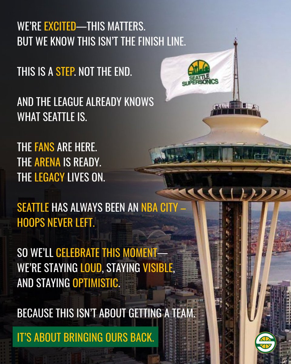 Seattle Supersonics tweet media