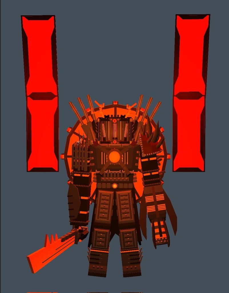 Tenebre_7409's tweet image. Rather old Watchman Of Doom design I made a while back. Figure I'd post him

I made quite a few models in the past.. I did recently improve but i still wanna post my old ones

#SKIBIDITOILET #Skibiditoiletart #Skibiditoiletfanart