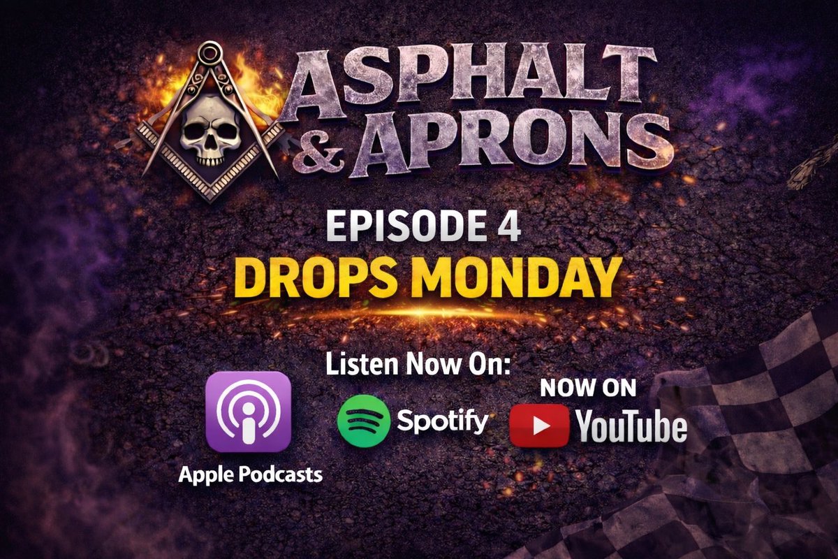 AsphaltAprons's tweet photo. We are looking forward to this episode with one of the Midlothian Province’s most well known Freemason. https://t.co/zTLdKdtVwl