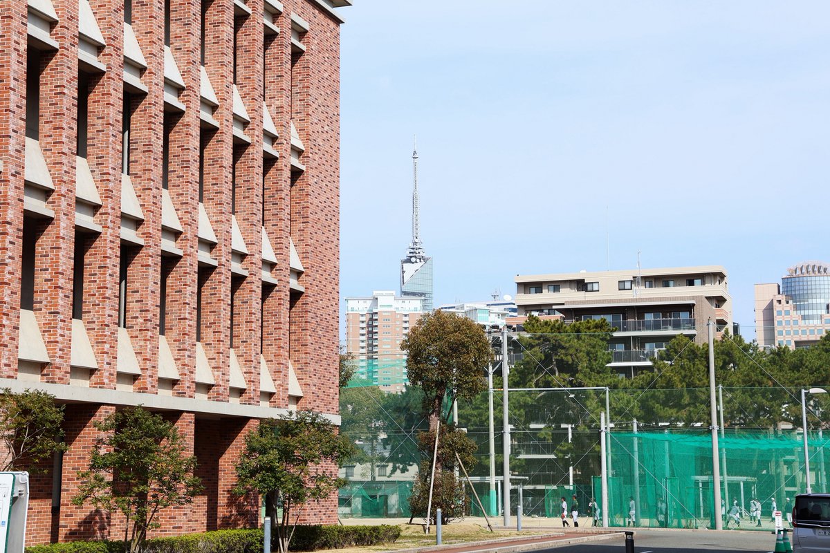 おはようございます🌞
3月も下旬になり、暖かい日が多くなりました。
もうすっかり春の陽気です🌸

#西南学院大学　#西南