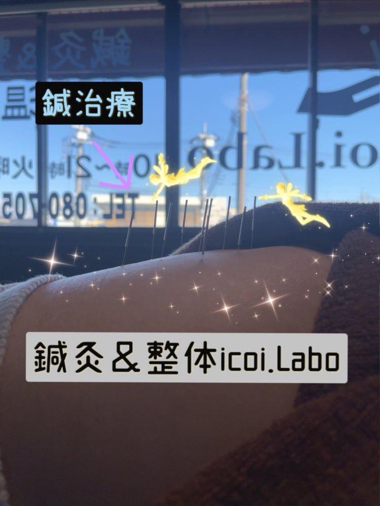 鍼灸＆整体 icoi.Labo @足利 tweet media