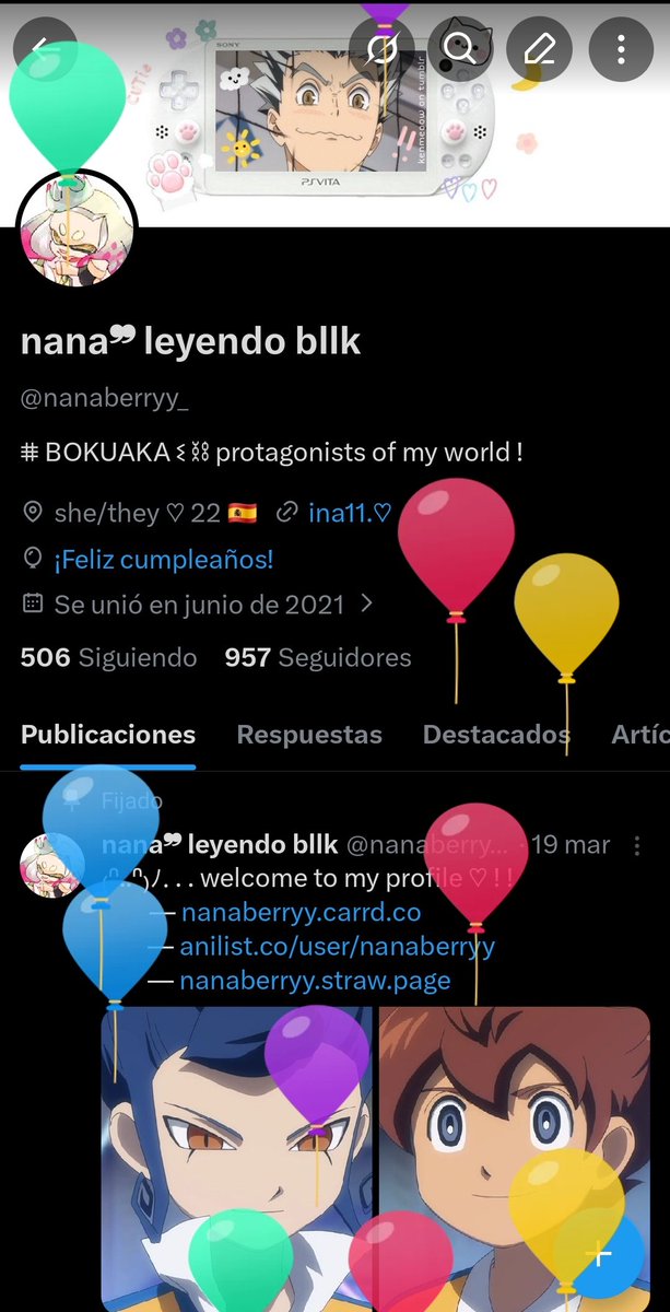 nana❞ leyendo bllk tweet media