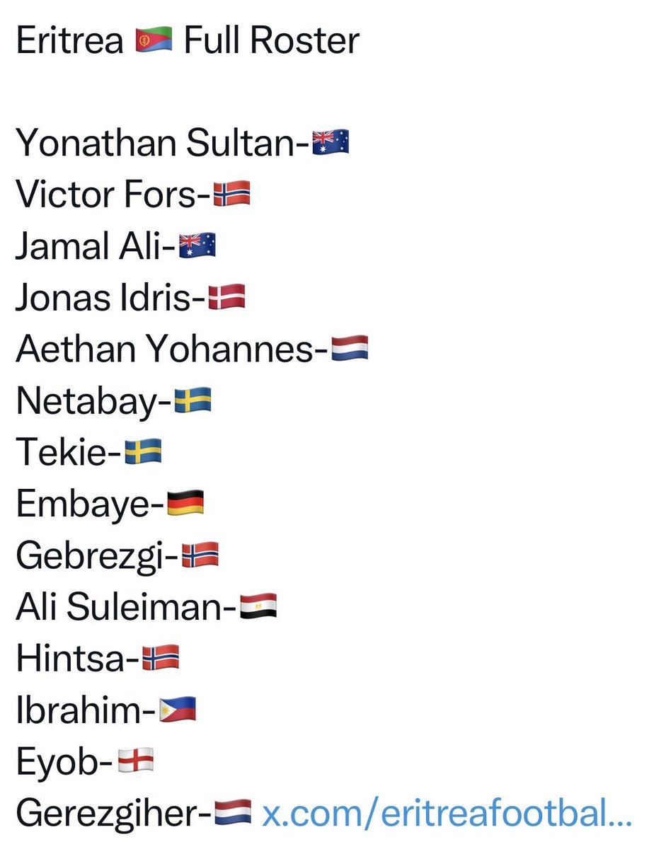 Habtish Gurmu (Commentary) tweet media