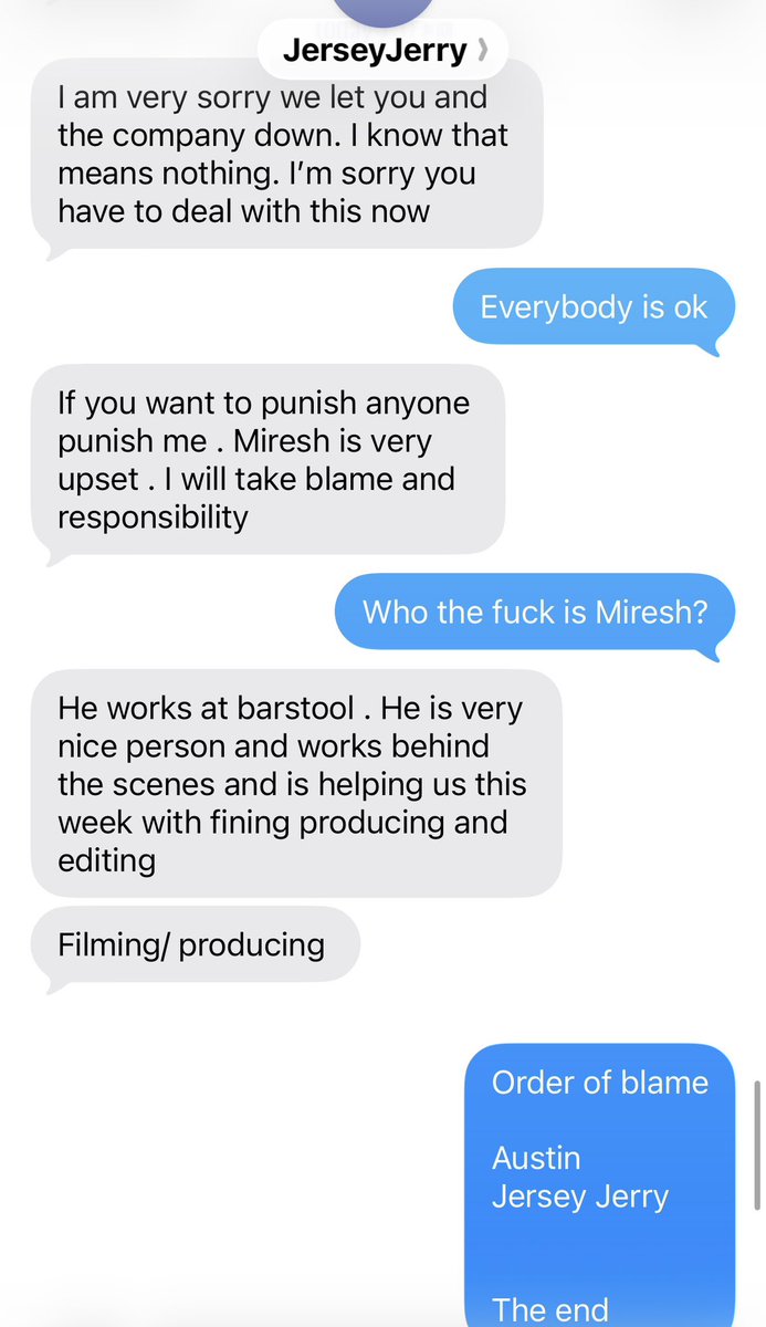 stoolpresidente's tweet image. Update.   DO NOT BLAME MIRESH