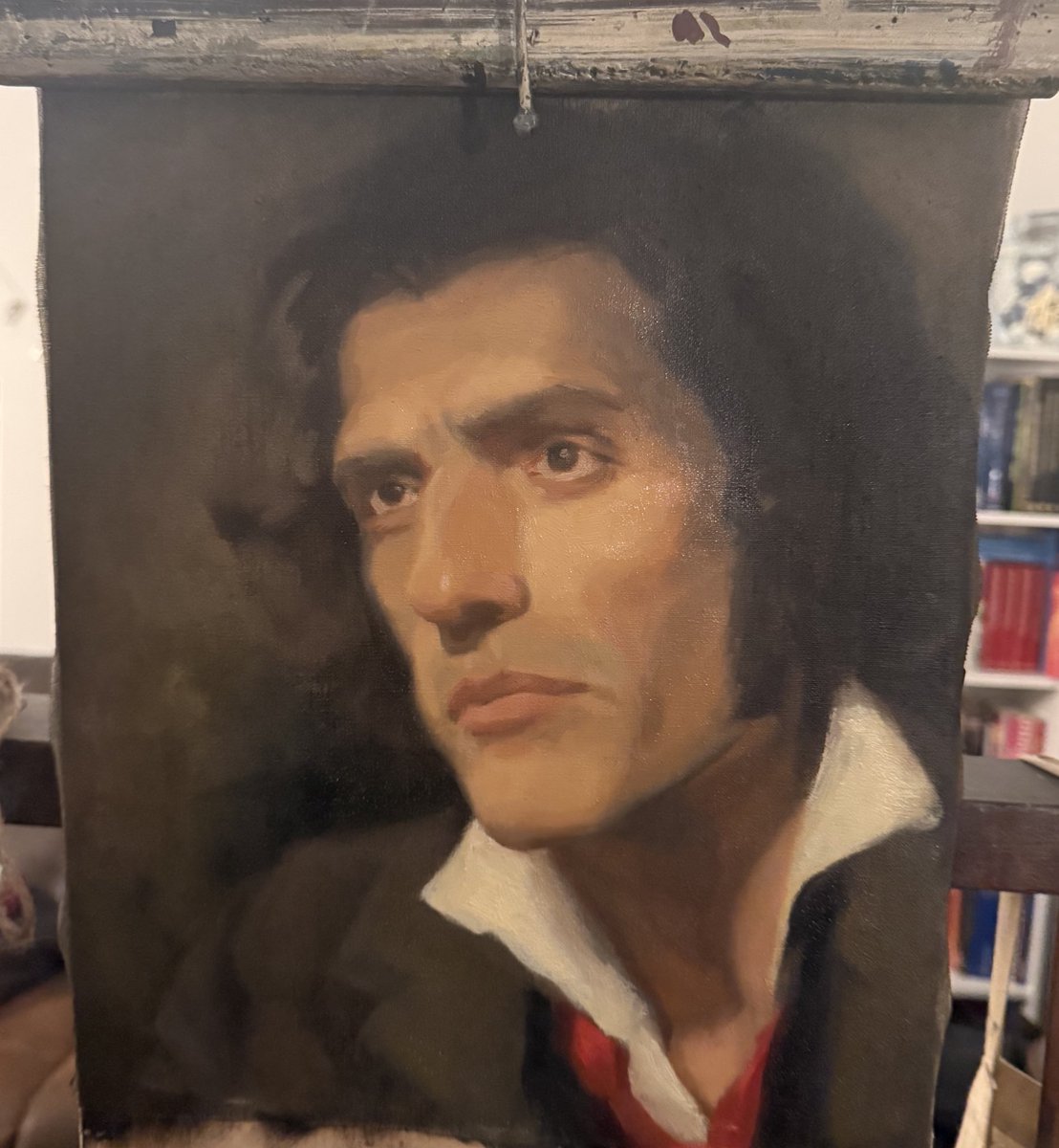 continuing this wip after like. 4 months. #adhd #frankenstein